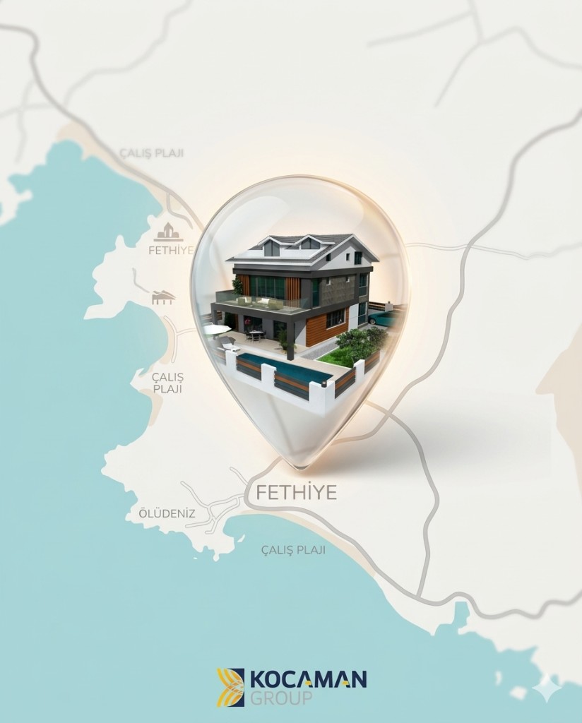 Fethiye ve çevresinde konut projeleri — Kocaman Group